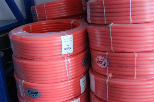 green color rough and orange color smooth Tear Strength Urethane industrial timing belts High Tensile