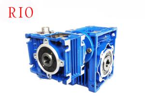 China Double Reduction Gearbox Nmrv030/050 , Worm Gear Speed Reducer Low Noise wholesale