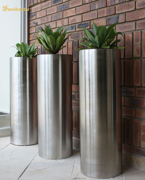 Hairline Stainless Steel Custom Metal Fabrication 1m With 70micron PVC Film