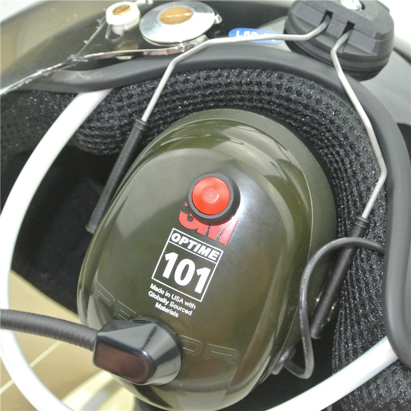 3M headset EN966 standard Paramotor helmet Powered paragliding helmet PPG helmet
