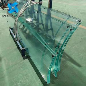 China Custom 10mm Curved Toughened Glass Bent Safety Toughened Glass wholesale