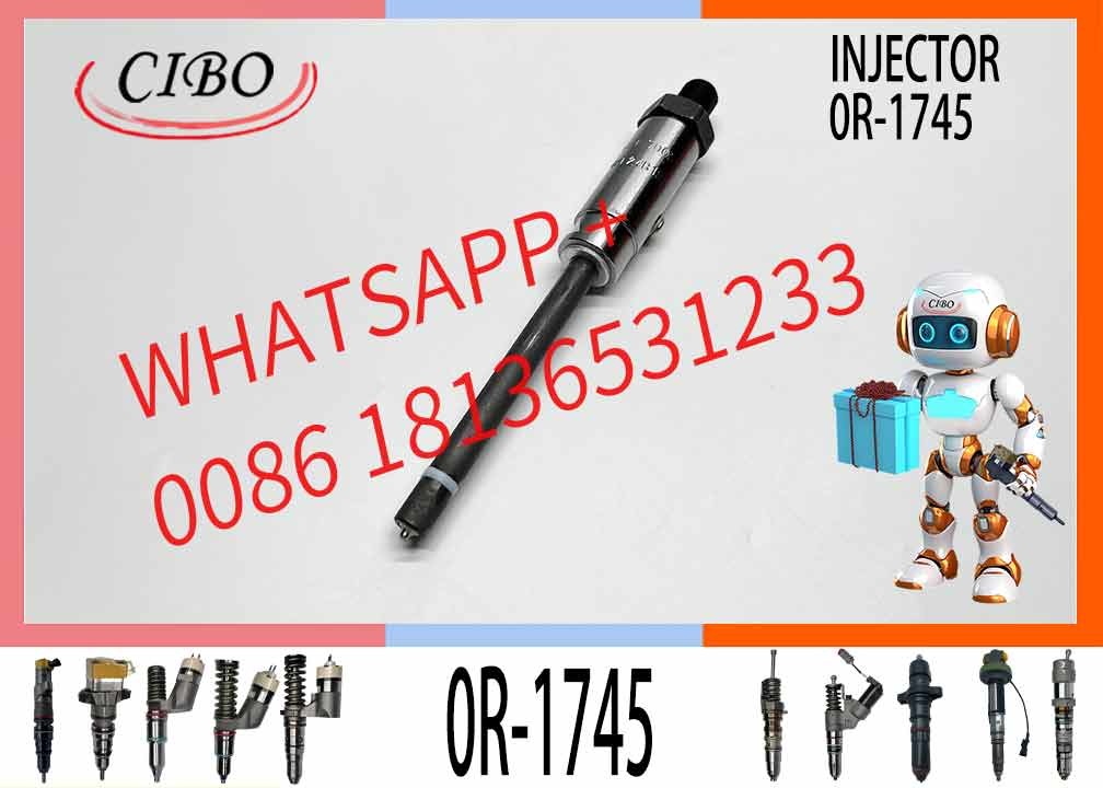 Fuel Injector 4W7018 0R-3422 0R-1745 For Excavator Engine 3406B 3408 3408B 3408C 3412 3412C
