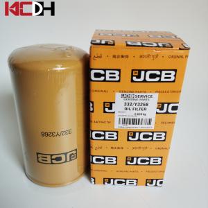 China Jcb Excavator Oil Filter 332Y3268 OEM Standard Size 9.398cm Gross Width wholesale