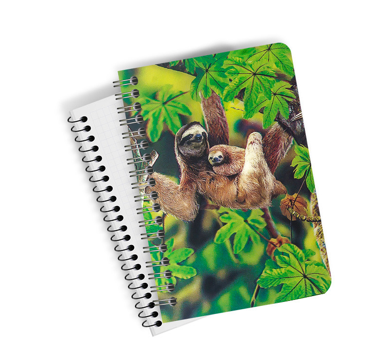 Free Sample A5 Size 3d Lenticular Notebook Cover 0.6mm Thickness