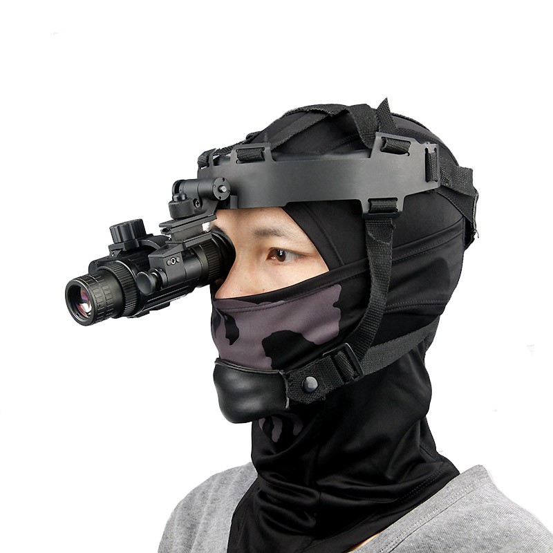 Waterproof Tactical Night Vision Monocular , 1X24 Gen 2 Night Vision Scope With Head Mount