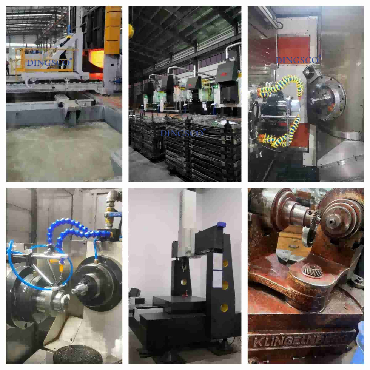 Hypoid Transmission Gear and Gear Shaft CNC Machining for Excavator