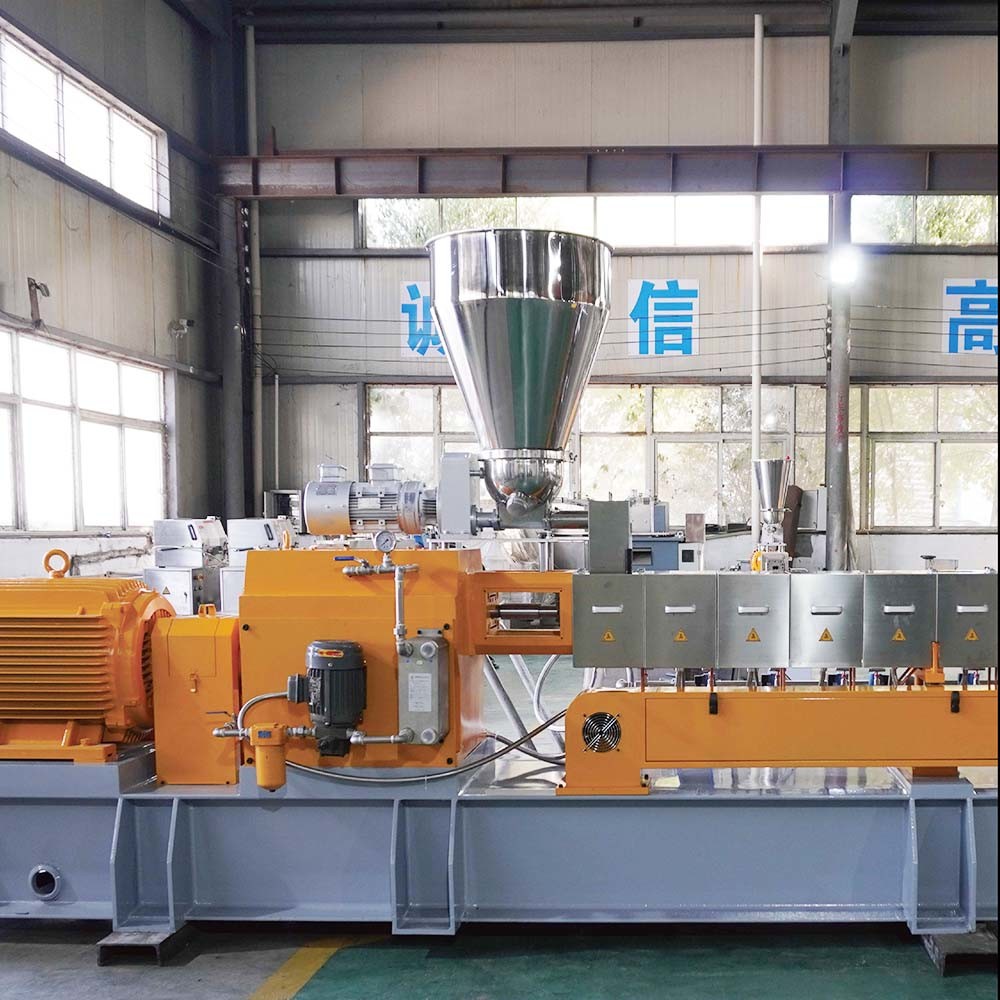Biodegradable Granulator Customizable Size PLA+Corn PBS PBAT Starch Production Line