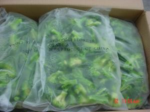 China China Healthy Frozen Fruits And Vegetables Frozen Broccoli Florets Prevent Cancer wholesale