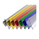 Transparent Shelving Accessories Plastic Price Tag Holder 1200mm 900mm 700mm