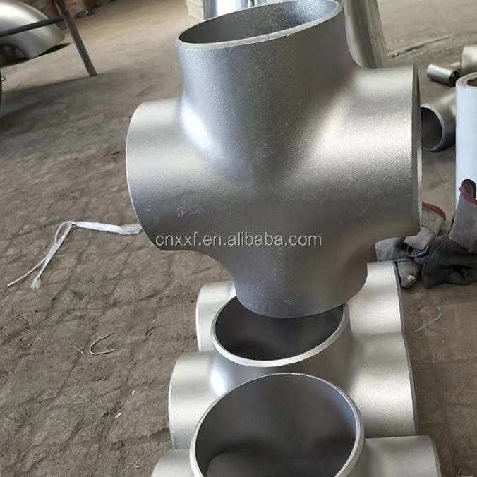 SS44600/X10CRALSI25/H24JS/1.4762/446/Z12CAS25 Stainless Steel Reducing Cross DN6-DN100 SCH80-XXS Customizable Cross NXF