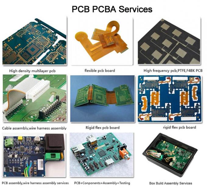 Electronic 4mil 10OZ Pcba Printed Circuit Board VFBGA Components 2