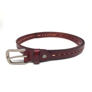 Cowhide 23mm Women's Fashion Leather Belts For Jeans