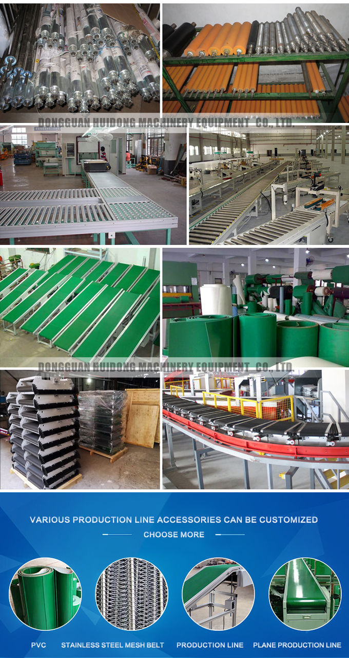 Skirt Baffle Transmission Conveyor Belt Equipment Customized Belt Width