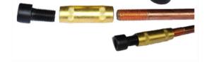China High Strength SUS304 Electrode Copper Rod Corrosion Resistant For Outdoor wholesale