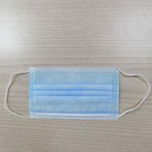 China 3ply Meltblown Cloth Filter 50pcs/Bag Non Woven Fabric Mask wholesale