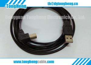 China 90 Degree Angle USB Connectors Moulded T-012 wholesale