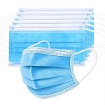 Medical Non Woven Fabric Face Mask , 3 Ply Non Woven Face Mask Skin Friendly