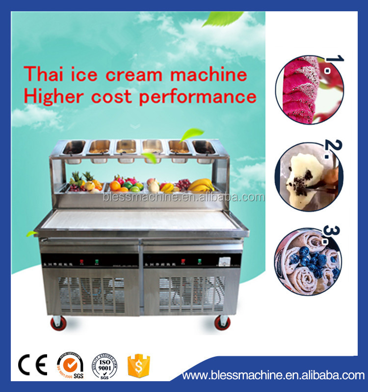 2.8kw 220V/50Hz Ice Cream Machines with Super Performance and User-Friendly Design