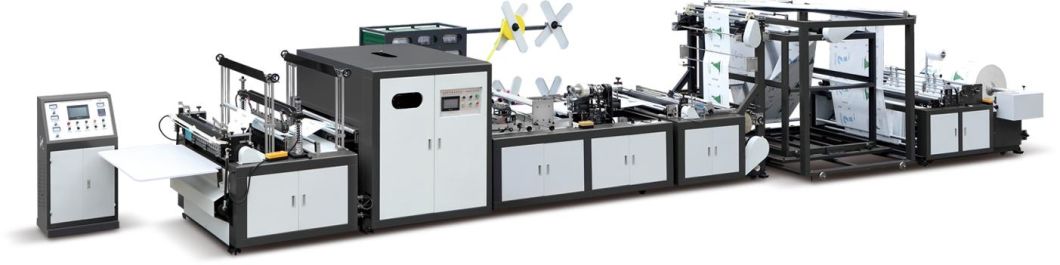 Full Automatic High Speed Plastic Shopping Bag T Shirt Plastic Bag Making Machine Nylon Polypropylene Polythene Roll Garbage Bag HDPE Plastic Bag Making Machine