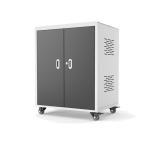 60HZ School Used Laptop Charging Cabinet 30 Ports AC Power