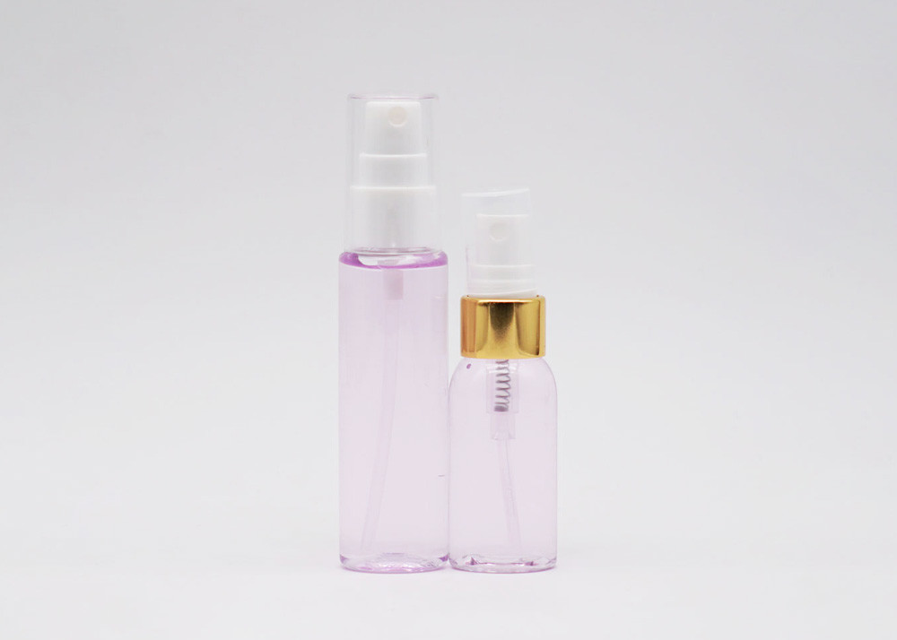 Empty Plastic Spray Bottle 60ml Cosmetic Fine Mist Spray Bottle Packaging