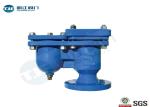 Cast Steel Flanged Air Release Valve , Double Ball Automatic Air Bleeder Valve