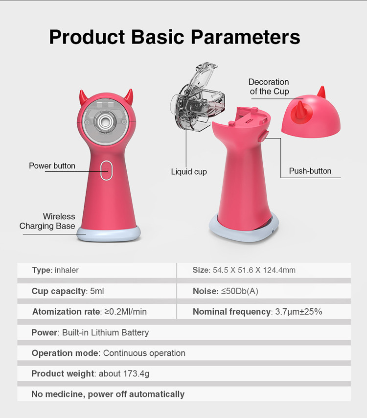 Air Compressor Nebulizer Machine Ultrasonic Portable Nebulizers