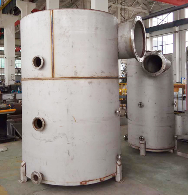 Biogas Project Industrial Gas Liquid Separator with 380V Voltage at Paper Mill