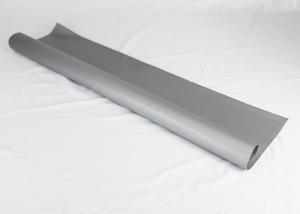 China Grey Silicone Coated Fiberglass Fabric 860mm Width Temperature Resistant Cloth wholesale