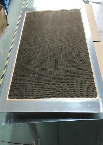 600mm 12.5mm Steel Honeycomb Ventilation Panels Brass Ventilation Plate