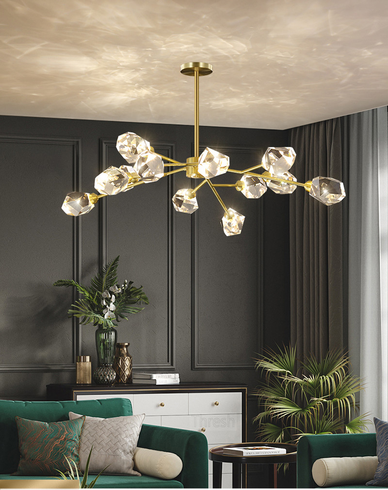Crystal Bedroom Chandelier Lights For Living Room Chandelier Luxury Lighting Modern European Chandeliers(WH-MI-435)
