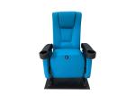 100% Polyester Commercial Theater Seating Steel Leg Auditorium Chair