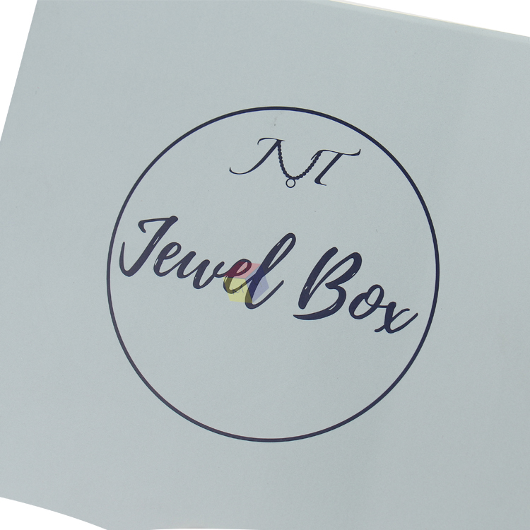 Custom Jewelry Packaging Box Bracelet Gift Box With Matt Lamination And Ribbon Closure