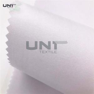 China Adhesive Shrink Resistant Fusible Interlining Fabric Woven 112cm wholesale