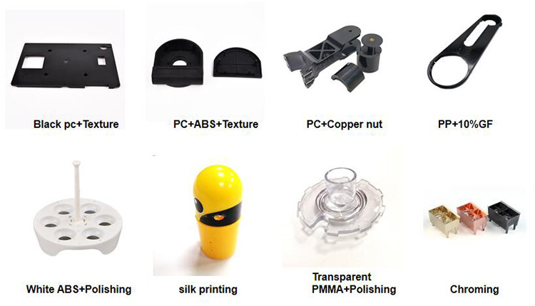 Injection Mold Non Standrad CNC Machining Plastic Parts Support Drawing And Sample