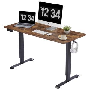China Height Adjustable Electric Dual Motor Sit Stand Table for Office Furniture wholesale