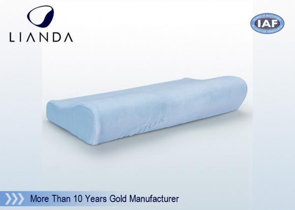 Quality High Density Memory Foam Pillow For Neck And Head OEM Different Cover , Color , Shape Customizable for sale
