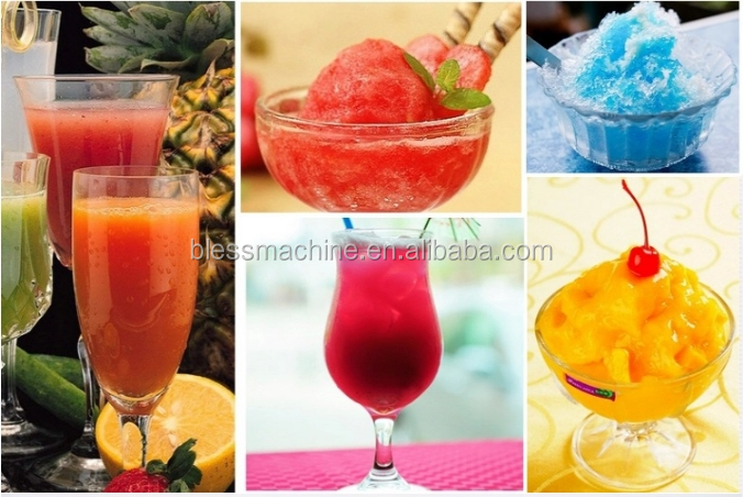 220V/50Hz Voltage Commercial Frozen Drink Slush Slushy Machine with Innovative Design