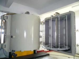 China Vertical Plastic Trophy Evaporation Vacuum Coating Machine wholesale