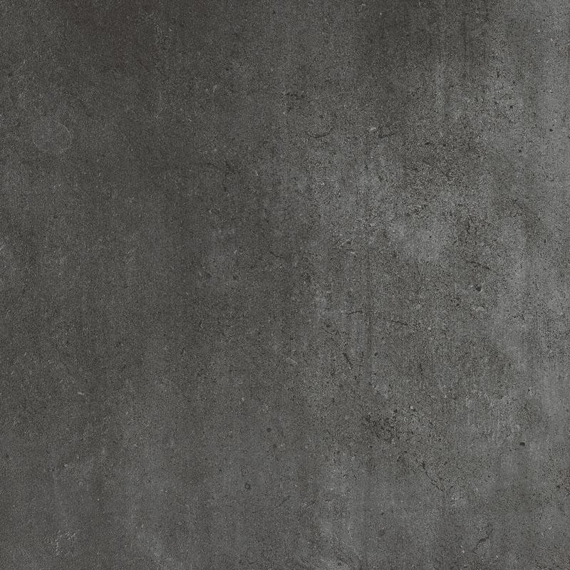 Super Semi Polished Porcelain Tile / Black Floor Tiles Size 24"x24"