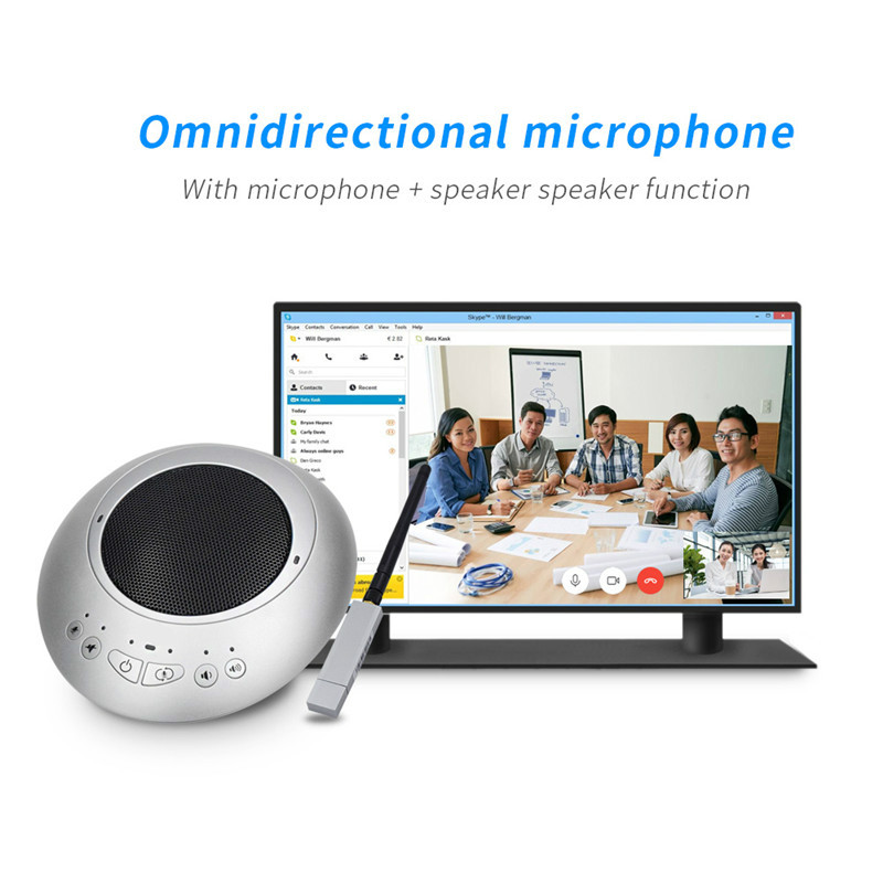 Business remote video conference full microphone speaker Speak/USB plug and play wireless version Video Conference Syste