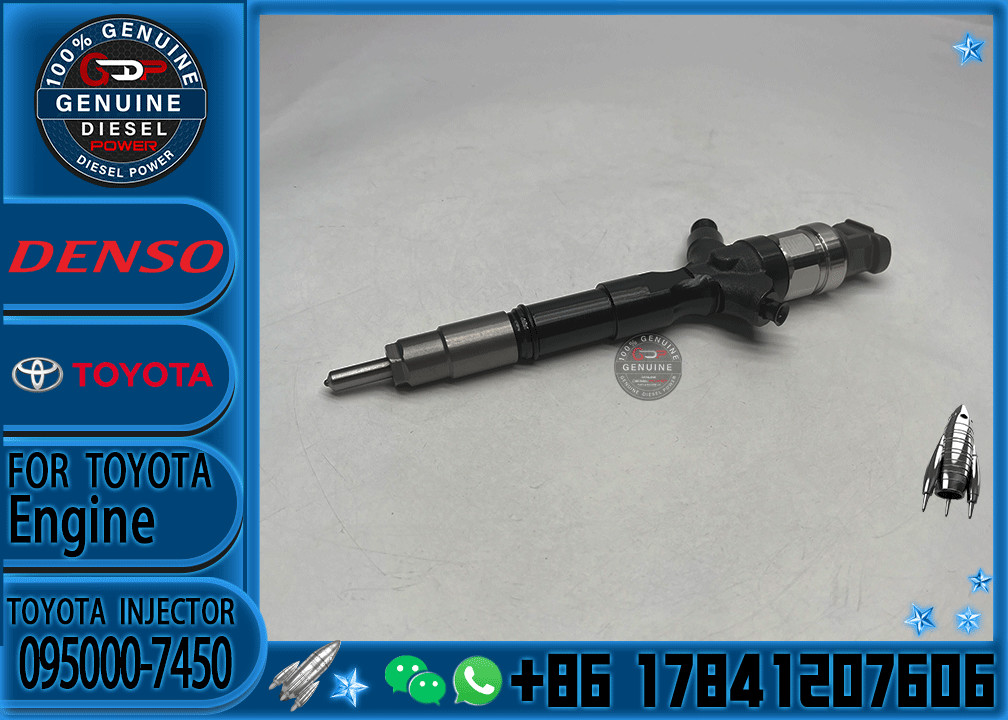 diesel fuel Injector Nozzle 095000-7440 095000-7450 For Toyota Hilux 1KD 2KD-FTV 0950007440 0950007450