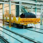 1-1000Tons Automatic Rail Transfer Cart Coil Material Transfer Trolley