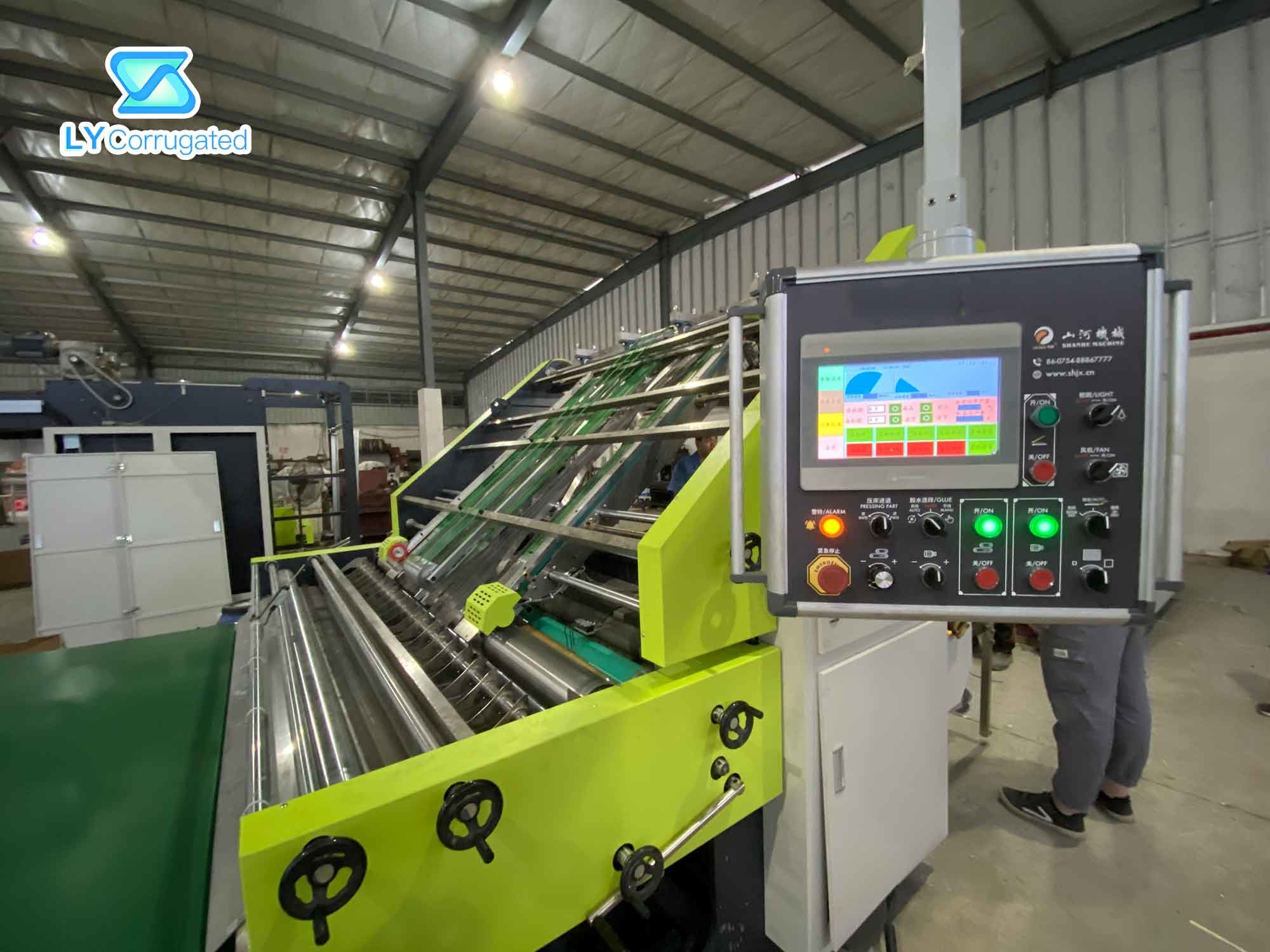 High Speed Carton Box Machine laminating machine 1700mm 15000W
