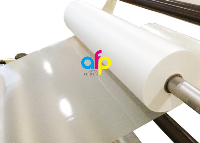 Single Corona Treatment Roll Laminating Film , Reducing Static Laminating Rolls