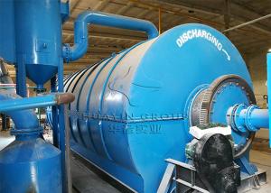 China Automatic Rubber Waste Plastic Pyrolysis To Fuel Oil Used Tyre wholesale