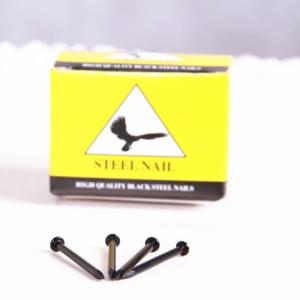 China Metal Black Coated Concrete Nail strong Rust-Resistant Concrete Nail wholesale