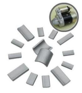 China Automobile Starter Sintered Ferrite Magnet ISO9001 Car Motor Permanent Magnets wholesale