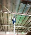 Big Wind Low Noise Ceiling Fans , 18ft Large Room Ceiling Fan For Commercial