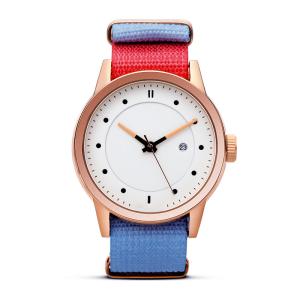 China Quartz Stainless Steel Watch Water Resistant Nylon Strap Watches For Women wholesale